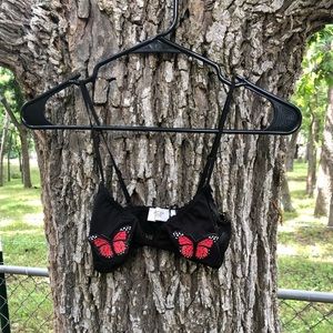 Urban Outfitter Butterfly Bralette